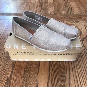 Rose Gold Toms - worn once